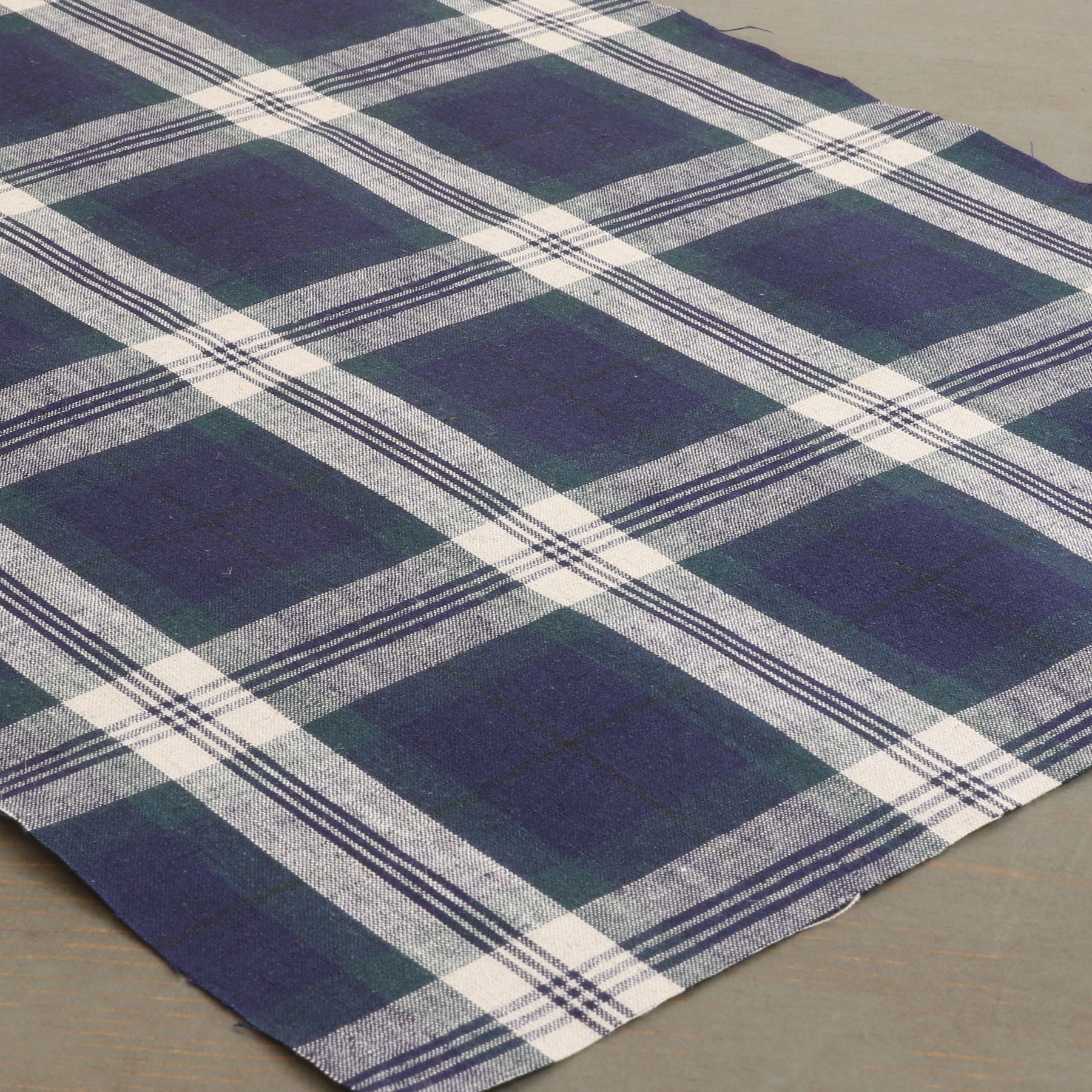 MS7817-2 Linen / 麻 Check / チェック