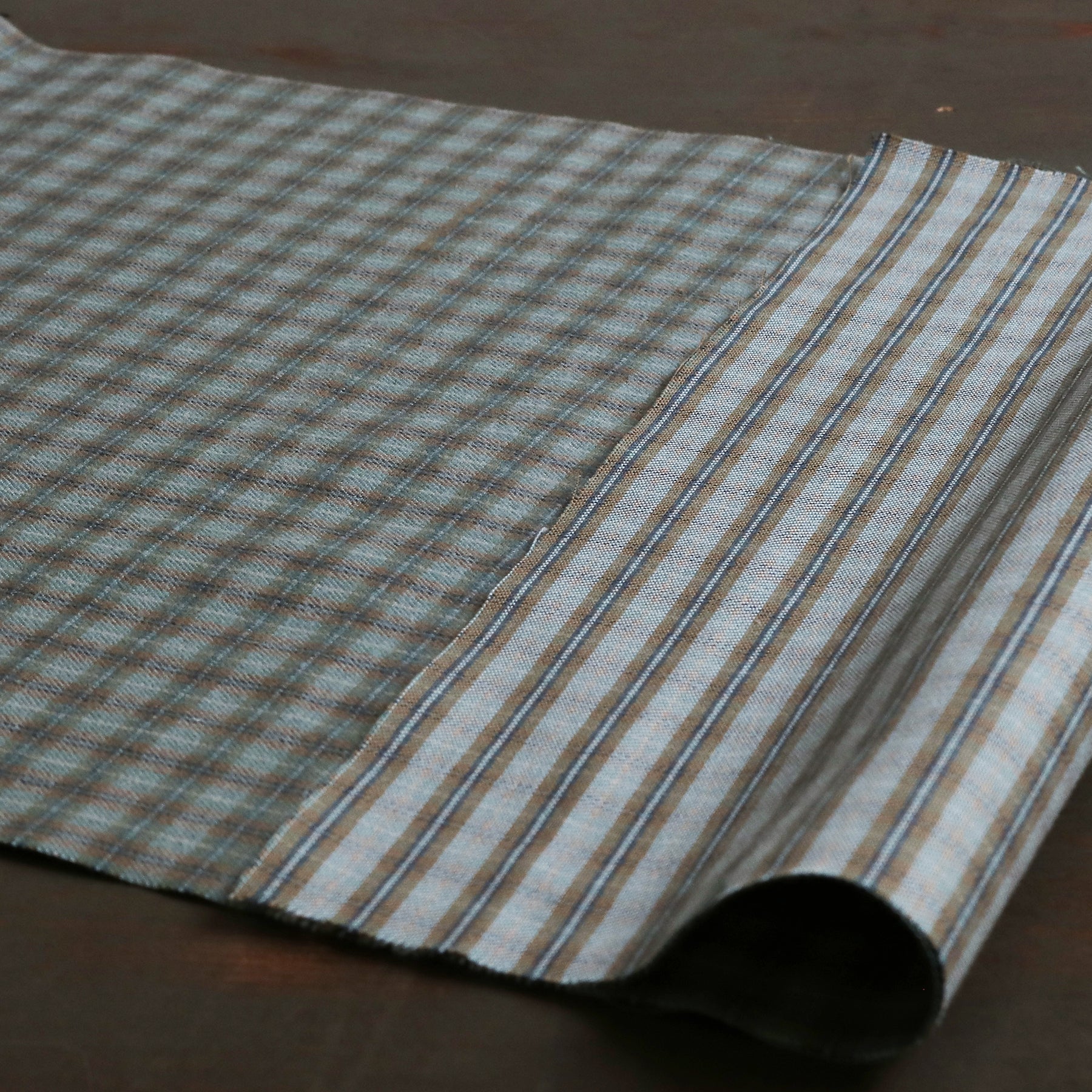 MSC75888OG-2 Cotton / 綿 Check / チェック