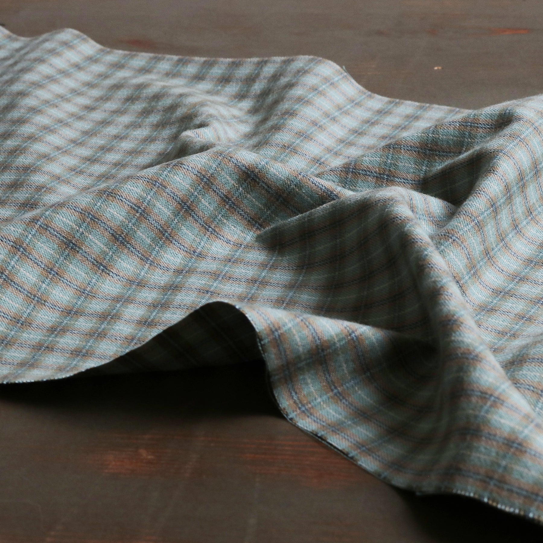 MSC75888OG-2 Cotton / 綿 Check / チェック