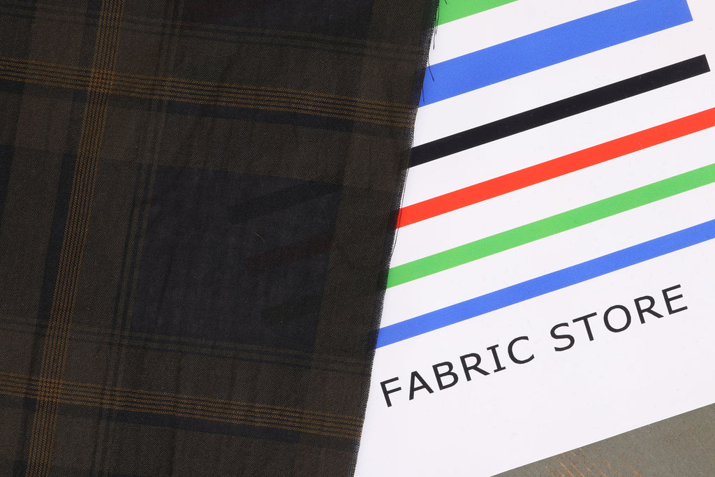 MSC75774OG-3 Cotton / 綿 Check / チェック