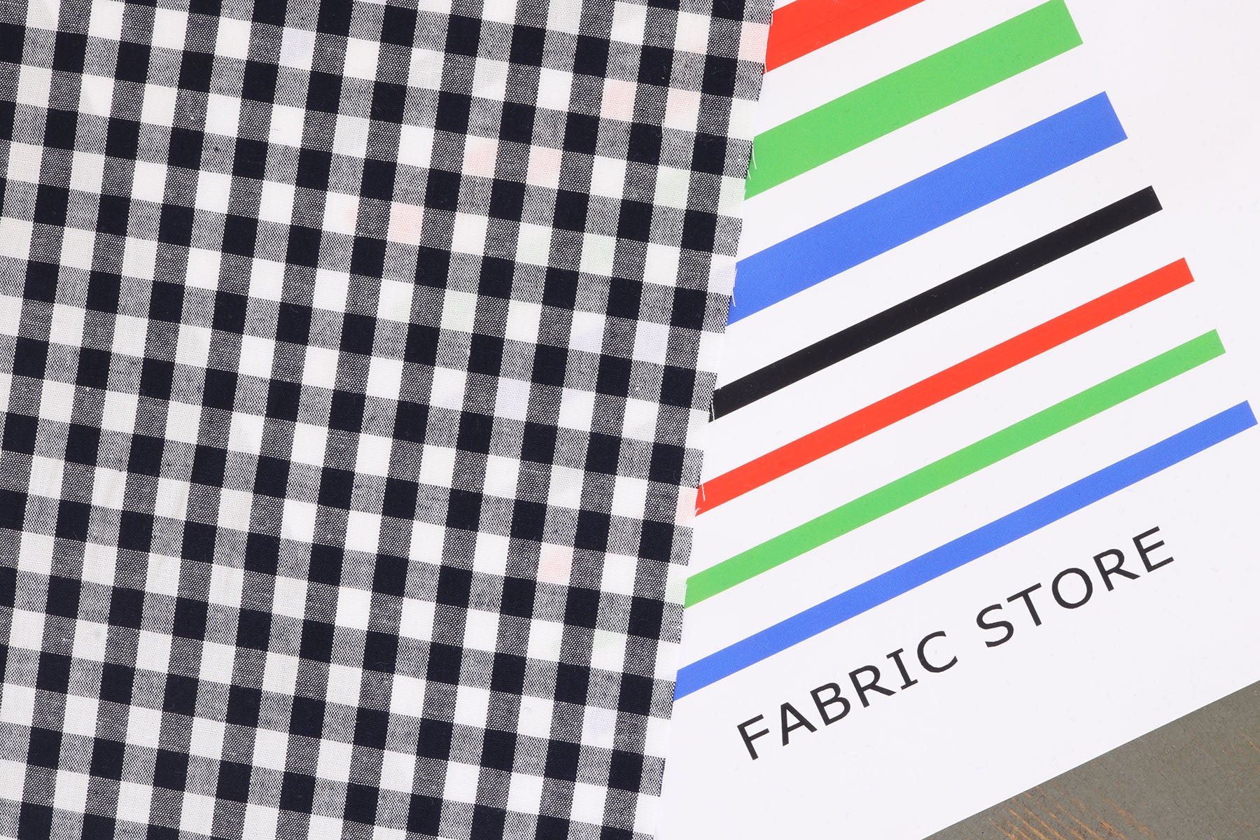 6407-35 Cotton / 綿 Check / チェック