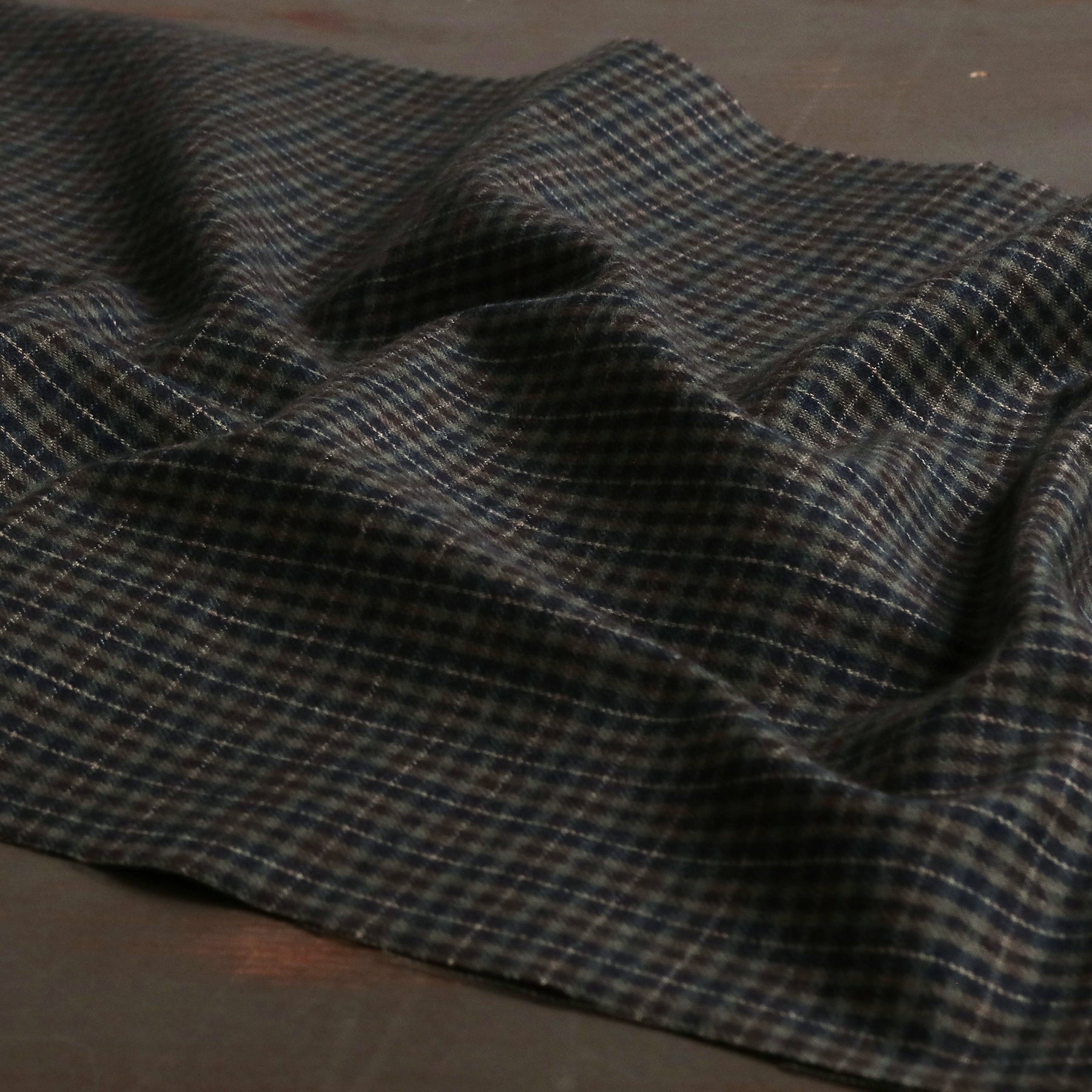 MSC75888OG-4 Cotton / 綿 Check / チェック