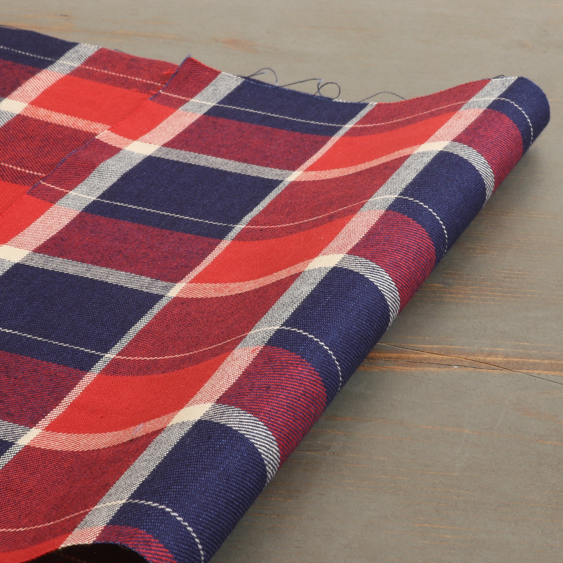 2163-6BA Cotton / 綿 Check / チェック