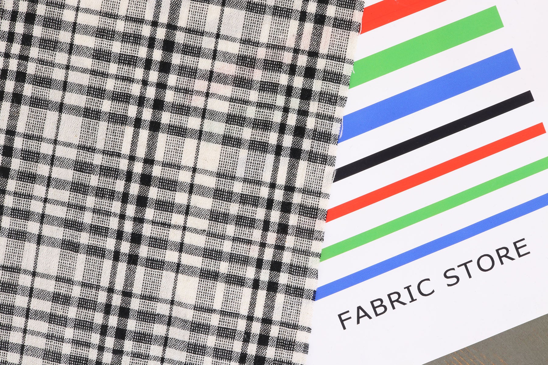 7500-7 Cotton / 綿 Check / チェック