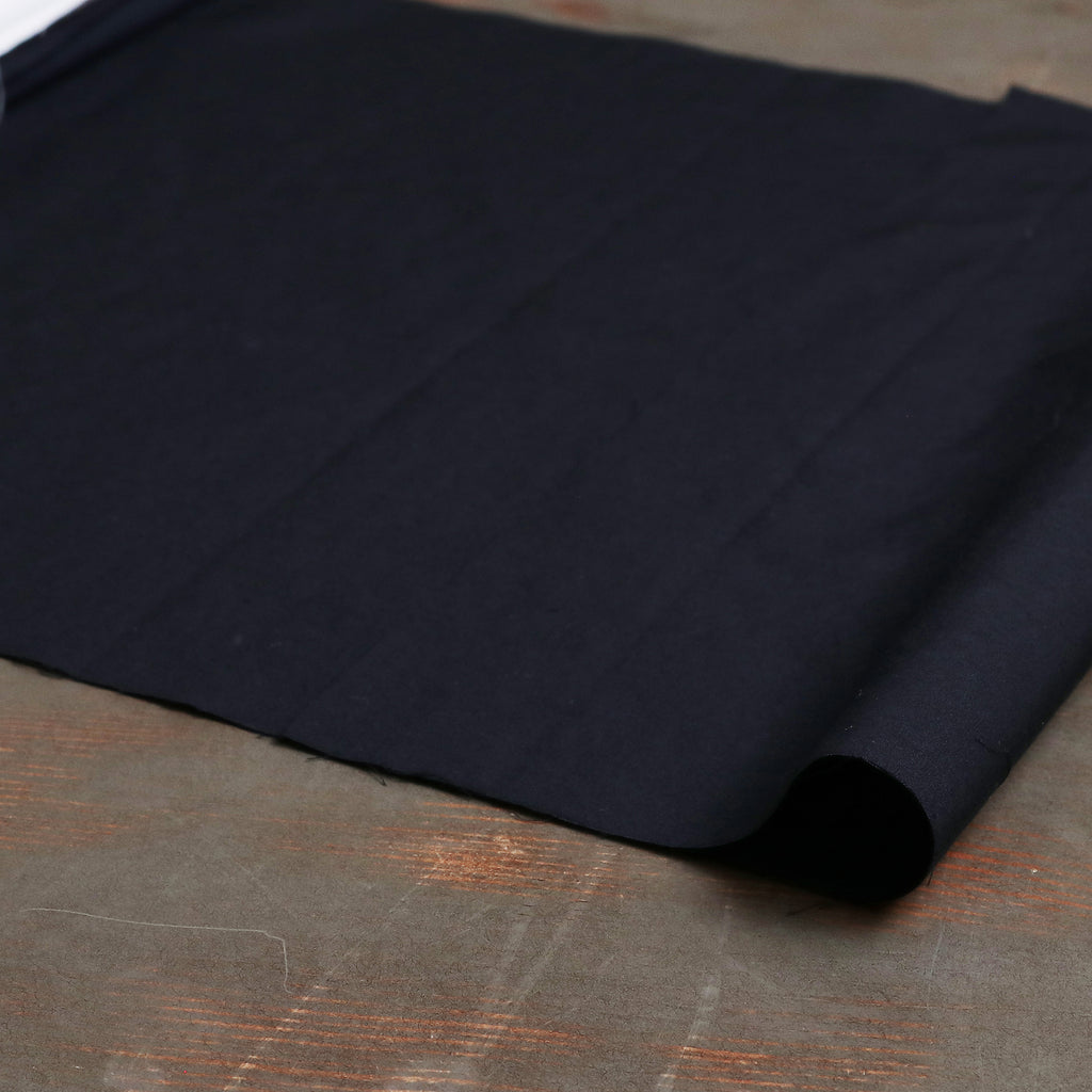 REDY003-NAT-8_BLK Cotton / 綿 Plain / 無地