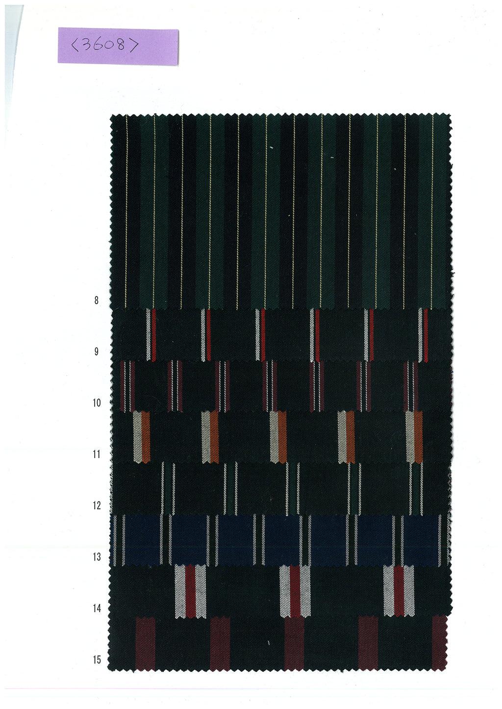 K3608-15 Cotton / 綿 Stripe / ストライプ