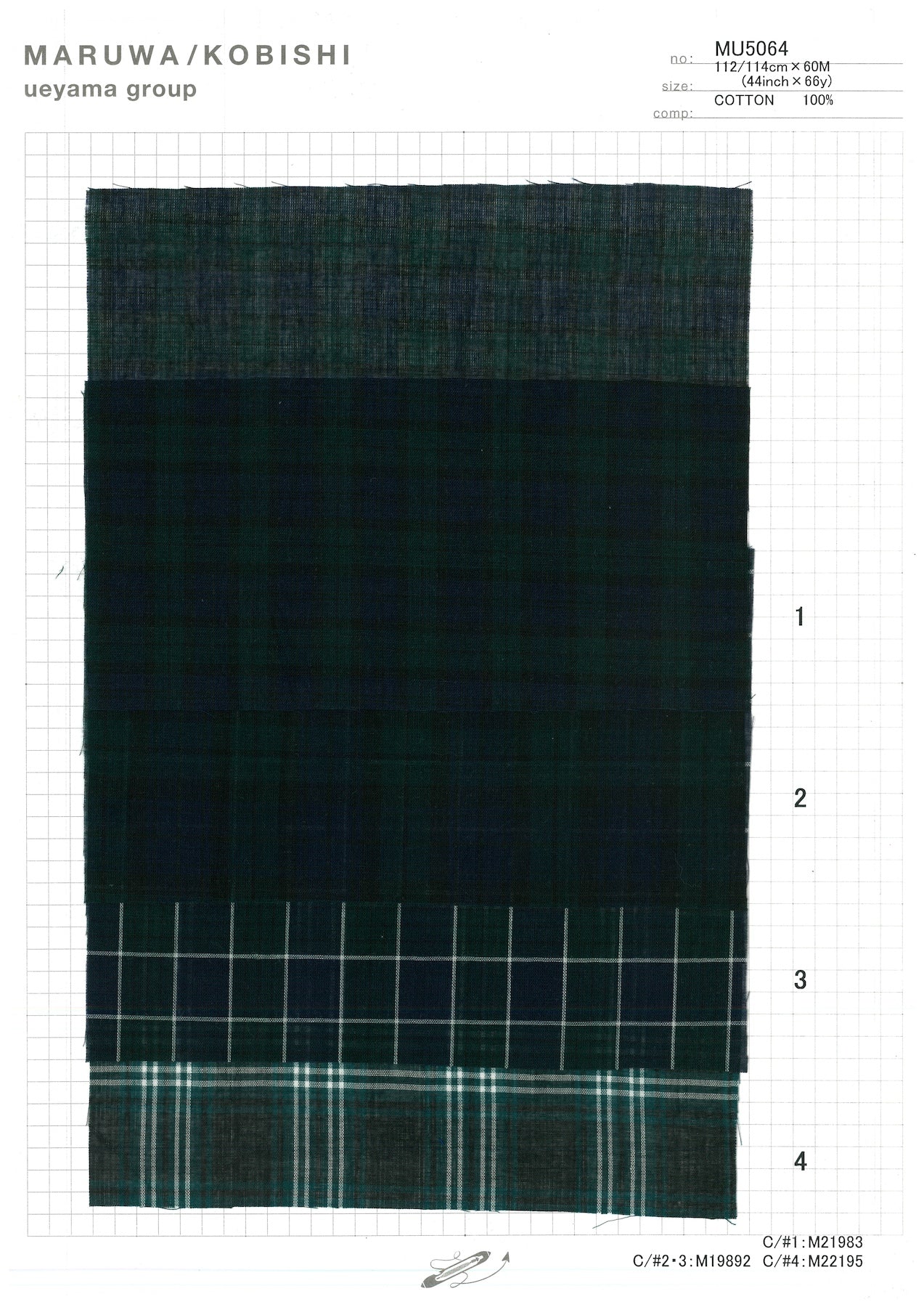 MU5064 Cotton / 綿 Other / その他