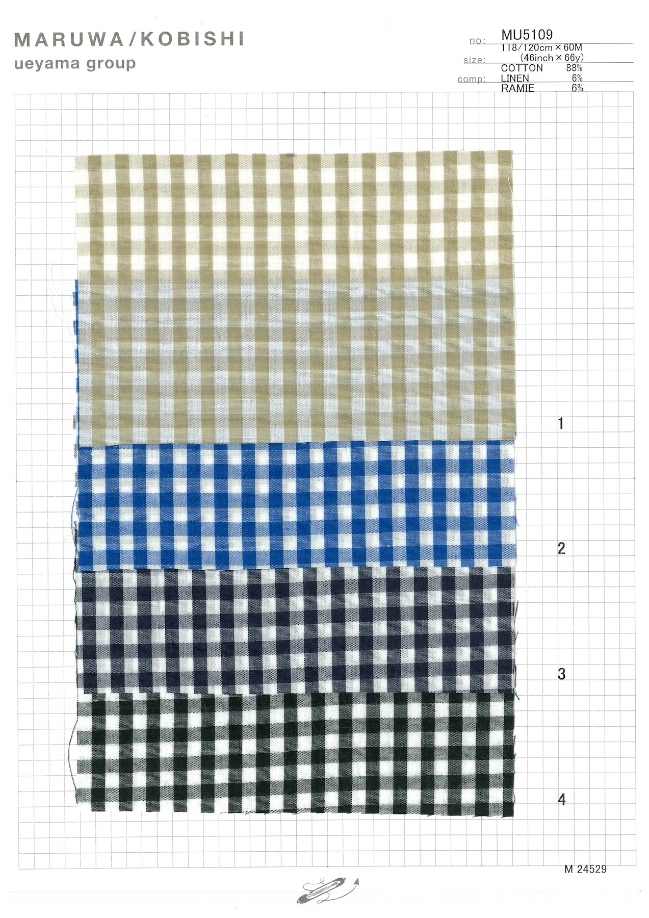 MU5109 Cotton / 綿 Other / その他
